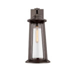 Millennium Lighting 8203-PBZ Bolling One Light Outdoor Wall Lantern Powder Coated Bronze finish