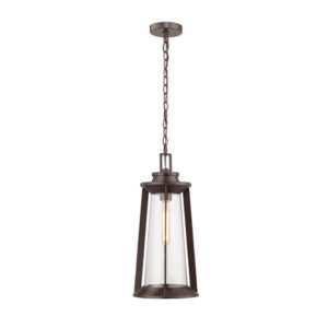 Millennium Lighting 8204-PBZ Bolling One Light Outdoor Hanging Lantern Powder Coated Bronze finish
