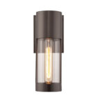 Millennium Lighting 8211-PBZ Hester One Light Outdoor Wall Lantern Powder Coated Bronze finish