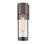 Millennium Lighting 8212-PBZ Hester One Light Outdoor Wall Lantern Powder Coated Bronze finish