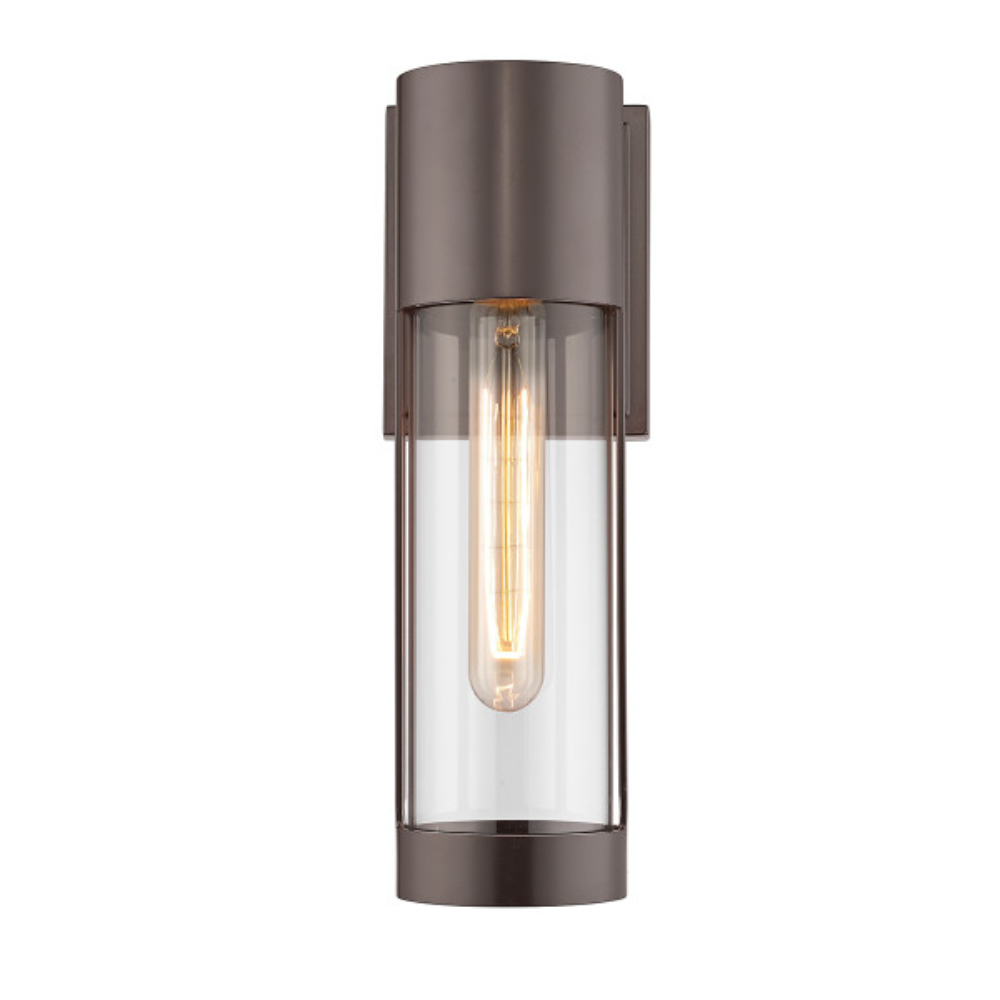 Millennium Lighting 8212-PBZ Hester One Light Outdoor Wall Lantern Powder Coated Bronze finish