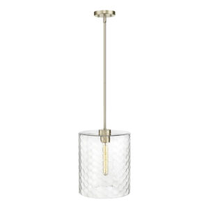 Millennium Lighting 9221-MG Ashli One Light Pendant Modern Gold finish