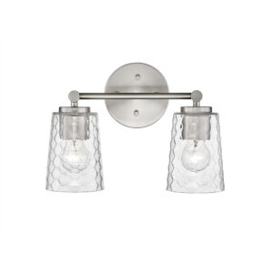 Millennium Lighting 9232-BN Ashli Two Light Vanity Brushed Nickel finish
