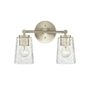 Millennium Lighting 9232-MG Ashli Two Light Vanity Modern Gold finish
