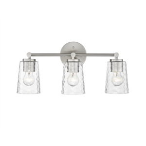 Millennium Lighting 9233-BN Ashli Three Light Vanity Brushed Nickel finish