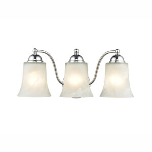 Millennium Lighting 9333-CH Three Light Vanity Chrome finish