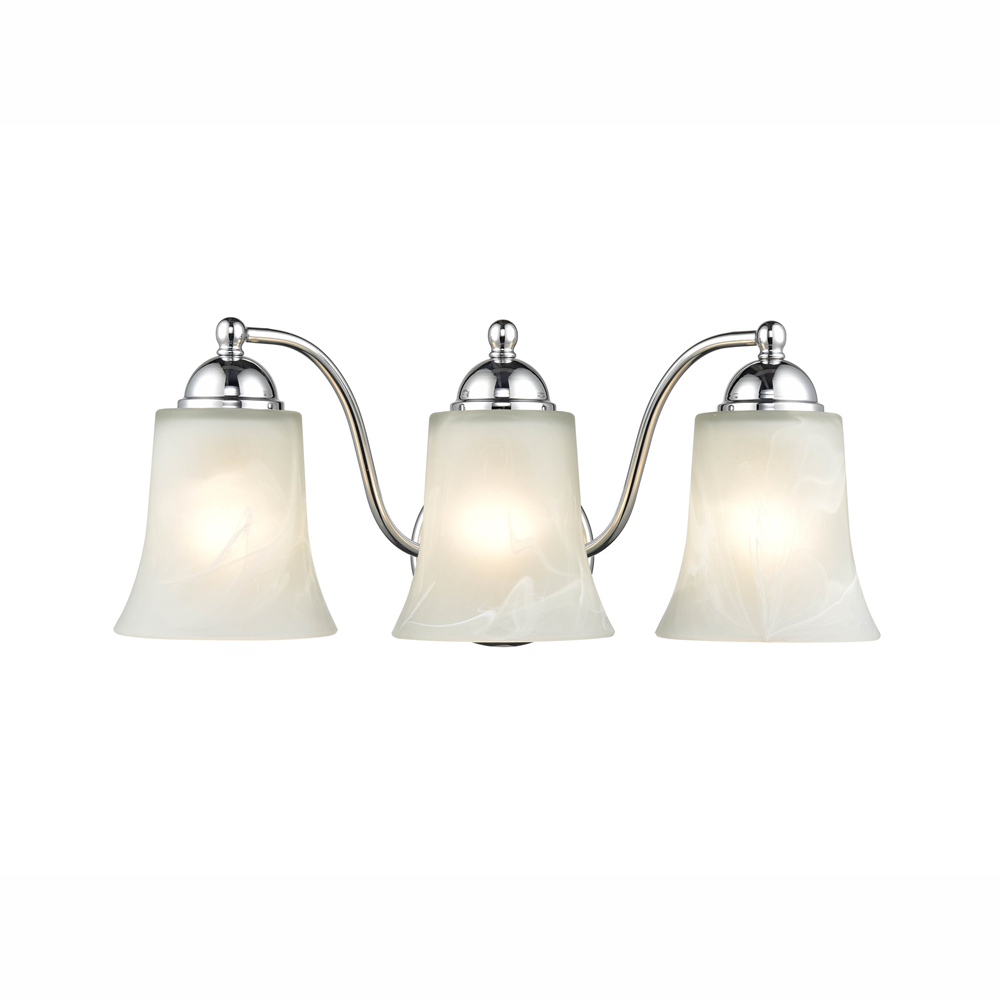 Millennium Lighting 9333-CH Three Light Vanity Chrome finish