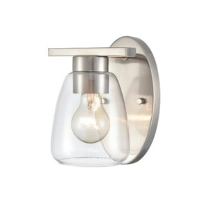 Millennium Lighting 9361-BN One Light Wall Sconce Brushed Nickel finish