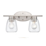 Millennium Lighting 9362-BN Two Light Vanity Brushed Nickel finish
