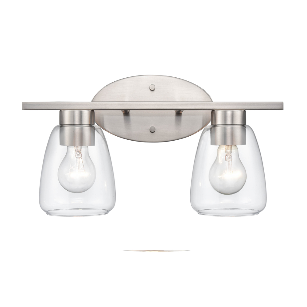 Millennium Lighting 9362-BN Two Light Vanity Brushed Nickel finish