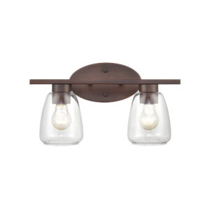Millennium Lighting 9362-RBZ Two Light Vanity Rubbed Bronze finish