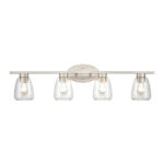 Millennium Lighting 9364-SN Four Light Vanity Satin Nickel finish