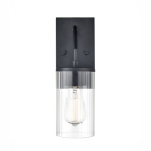 Millennium Lighting 9521-MB Beverlly One LIght Sconce Matte Black finish