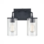 Millennium Lighting 9522-MB Beverlly Two LIght Vanity Matte Black finish