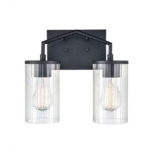 Millennium Lighting 9522-MB Beverlly Two LIght Vanity Matte Black finish