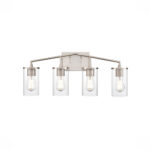 Millennium Lighting 9524-BN Beverlly Four LIght Vanity Brushed Nickel finish