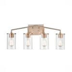 Millennium Lighting 9524-MG Beverlly Four LIght Vanity Modern Gold finish