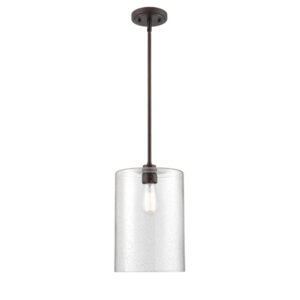 Millennium Lighting 9611-RBZ Moven One Light Mini Pendant Rubbed Bronze finish