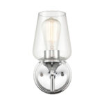 Millennium Lighting 9701-CH Ashford One Light Vanity Chrome finish