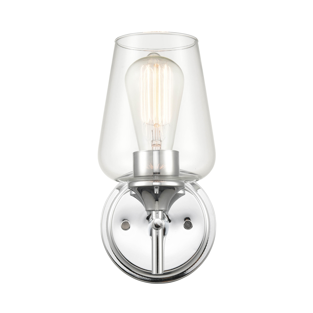 Millennium Lighting 9701-CH Ashford One Light Vanity Chrome finish