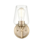 Millennium Lighting 9701-MG Ashford One Light Vanity Modern Gold finish