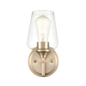 Millennium Lighting 9701-MG Ashford One Light Vanity Modern Gold finish