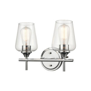 Millennium Lighting 9702-CH Ashford Two Light Vanity Chrome finish