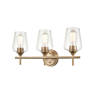 Millennium Lighting 9703-MG Ashford Three Light Vanity Modern Gold finish