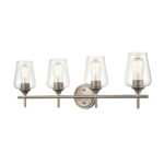 Millennium Lighting 9704-SN Ashford Four Light Vanity Satin Nickel finish