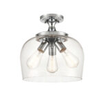 Millennium Lighting 9713-CH Ashford Three Light Semi Flush Chrome finish