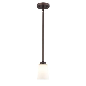 Millennium Lighting 9801-RBZ Ivey Lake One Light Mini Pendant Rubbed Bronze finish