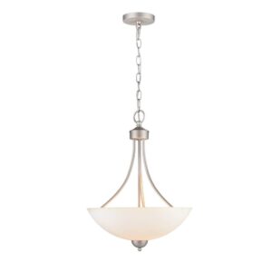 Millennium Lighting 9802-SN Ivey Lake Two Light Pendant Satin Nickel finish