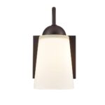 Millennium Lighting 9811-RBZ Ivey Lake One Light Sconce Rubbed Bronze finish