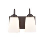 Millennium Lighting 9812-RBZ Ivey Lake Two Light Vanity Rubbed Bronze finish
