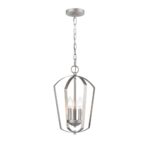 Millennium Lighting 9823-SN Ivey Lake Three Light Pendant Satin Nickel finish
