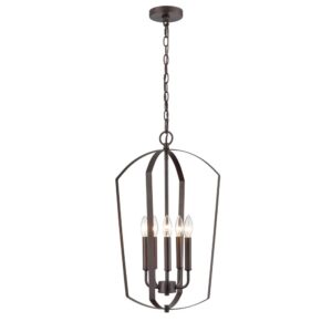 Millennium Lighting 9825-RBZ Ivey Lake Five Light Pendant Rubbed Bronze finish
