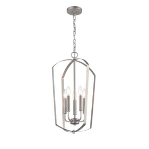 Millennium Lighting 9825-SN Ivey Lake Five Light Pendant Satin Nickel finish