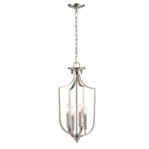 Millennium Lighting 9835-BN Ivey Lake Four Light Pendant Brushed Nickel finish