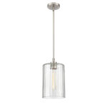 Millennium Lighting 9911-BN Chastine One Light Pendant Brushed Nickel finish