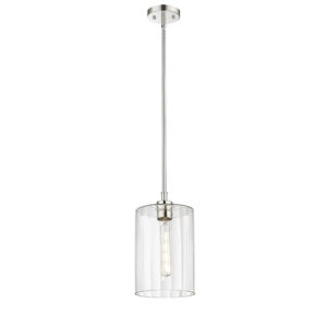 Millennium Lighting 9911-PN Chastine One Light Pendant Polished Nickel finish