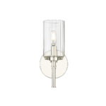 Millennium Lighting 9921-PN Chastine One Light Sconce Polished Nickel finish