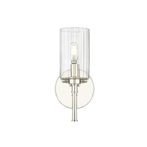 Millennium Lighting 9921-PN Chastine One Light Sconce Polished Nickel finish