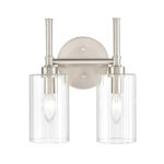 Millennium Lighting 9922-BN Chastine Two Light Vanity Brushed Nickel finish