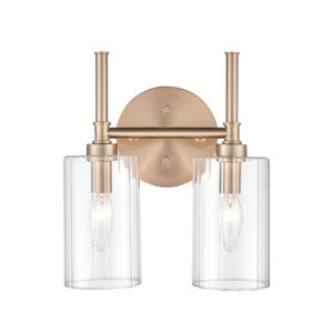 Millennium Lighting 9922-MG Chastine Two Light Vanity Modern Gold finish
