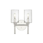 Millennium Lighting 9922-PN Chastine Two Light Vanity Polished Nickel finish