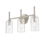 Millennium Lighting 9923-BN Chastine Three Light Vanity Brushed Nickel finish