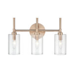 Millennium Lighting 9923-MG Chastine Three Light Vanity Modern Gold finish