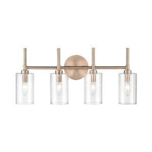 Millennium Lighting 9924-MG Chastine Four Light Vanity Modern Gold finish