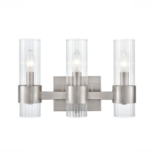 Millennium Lighting 9963-BN Caberton Three Light Vanity Brushed Nickel finish
