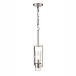 Millennium Lighting 9971-BN Caberton One Light Mini Pendant Brushed Nickel finish
